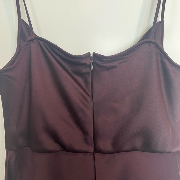 BHLDN Purple Cowl Neck Dress - Picture 10 of 16